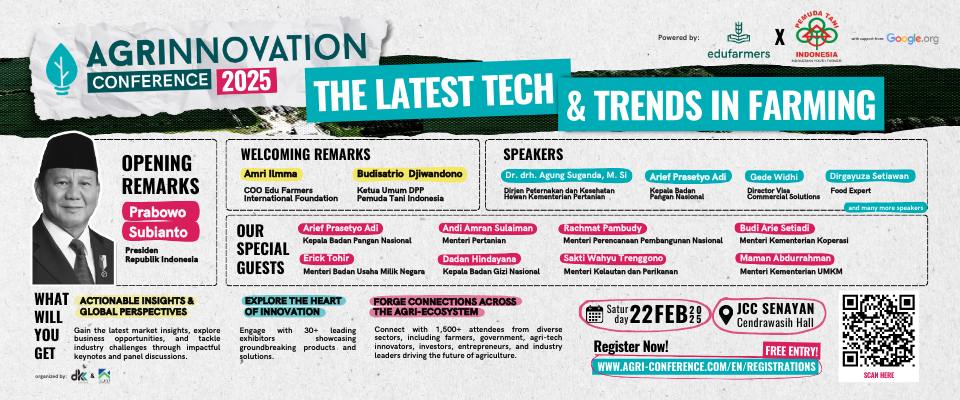 Edufarmers to Hosts The 2nd Agrinnovation Conference: The Latest Tech & Trends in Farming