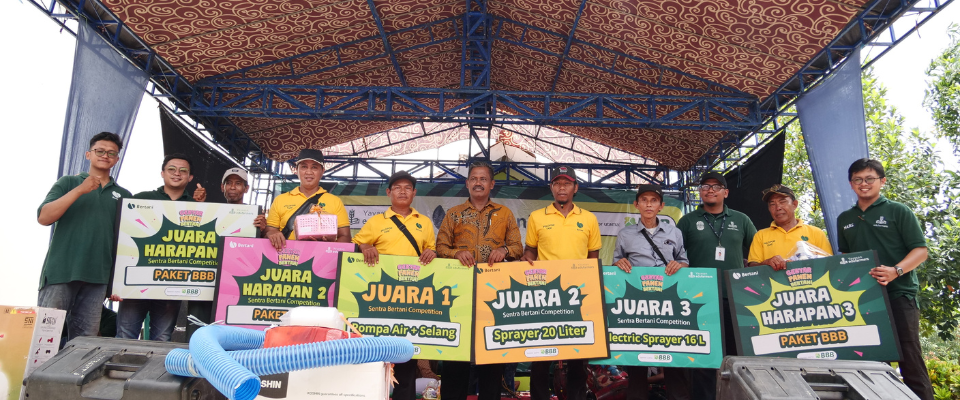 Gebyar Panen Bertani Second Planting Season in Subang: A Concrete Proof of Increased Productivity and Farmer Welfare
